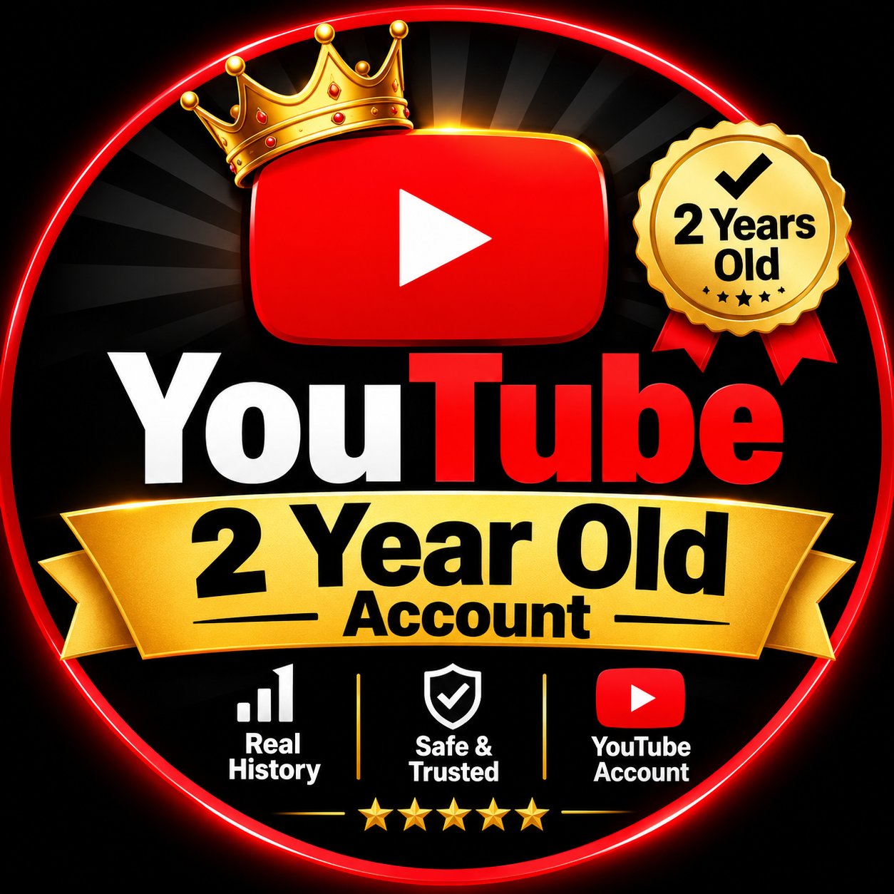2 year old YouTube account